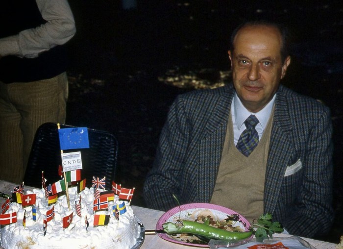 Aldo Visalberghi Carciofolata a Villa Falconieri 1983